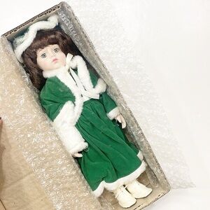 Christmas Around The World Porcelain Collector Doll